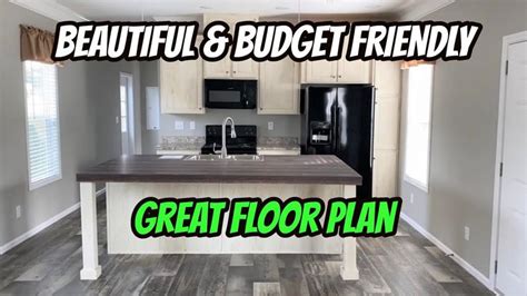 Budget Friendly Luxury Single Wide Mobile Home Heritage 5503 16x80 By