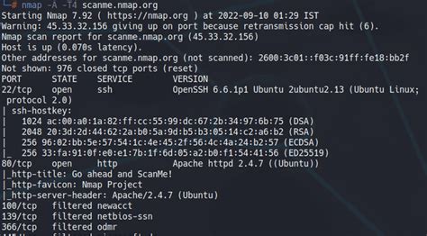footprinting  nmap   linux geeksforgeeks