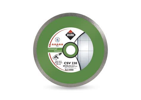 Disque Diament X Mm Rubi Csv Pro Rotopino Fr