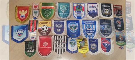 Вымпелы футбольные фк пфк вымпел герб знак купить в Москве с доставкой ...