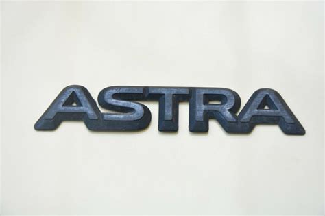 OPEL ASTRA SYMBOL EMBLEM REAR LOGO BADGE OEM GENUINE FACTORY ORIGINAL ...
