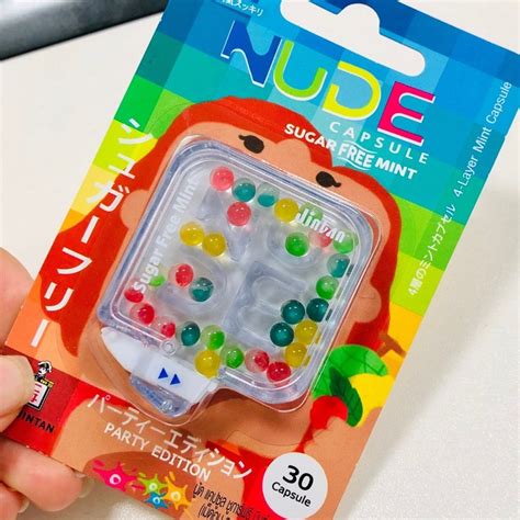 NUDE Capsule Sugar Free Mint Thai Jintan 뽈레 Polle