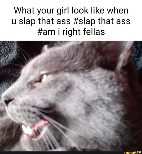 What Your Girl Look Like When U Slap That Ass Slap That Ass Am I Right Fellas Ifunny
