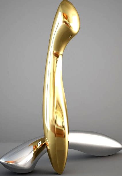 Designer Dildo Ella Olga Set 3D Model