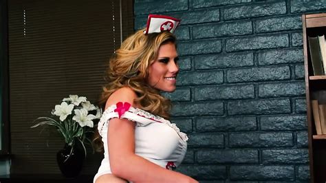 Blonde Nurse Charisma Cappelli Deep Throats Cock Before It Goes In Her