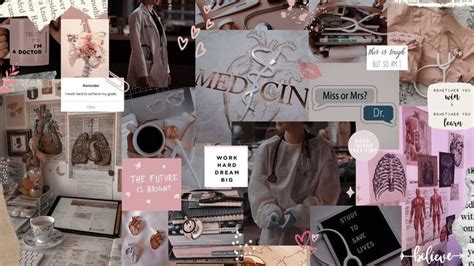Medicine Vision Board Nursing Wallpaper Medical Wallpaper Nursing