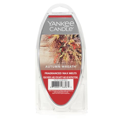 Yankee Candle Fragranced Autumn Wreath Wax Melts Single Pack