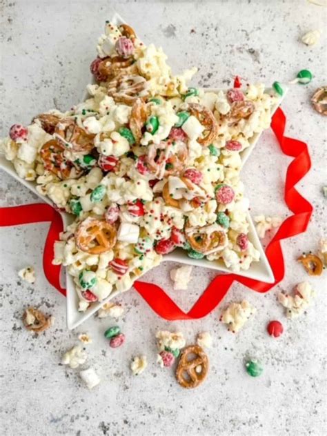 Christmas Crunch Holiday Popcorn Gluten Free Tranquility