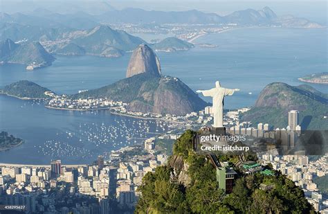 Aerial View Of Rio De Janeiro Landmarks High-Res Stock Photo - Getty Images