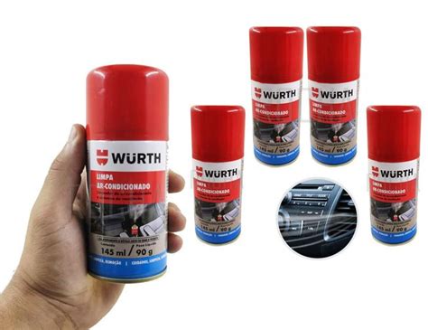 Qual O Melhor Higienizador De Ar Condicionado Automotivo - 5 Higienizador De Ar Condicionado automotivo Wurth 145ml Seu Carro sem ...