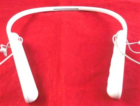 Sony WI-C400 Bluetooth Wireless In-Ear Neckband Headphones WHITE/ LOW ...