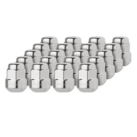 20 Chrome Factory Style Lug Nuts for Honda Acura Aluminum Wheels ...