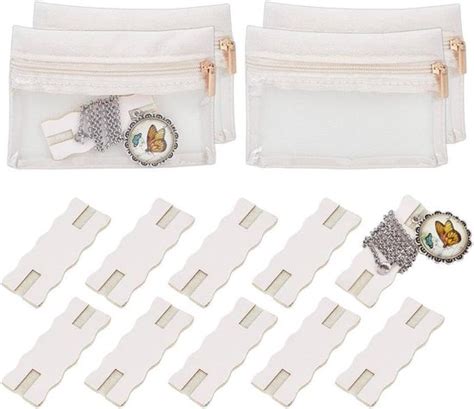 Allecta Draagbare Sieraden Organizer Met Tangle Free Kettingen
