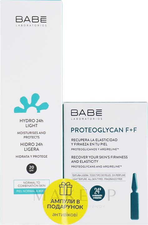 Anti Aging Action Set Babe Laboratorios Cr Ml Concentrated Ampoules X Ml MAKEUP