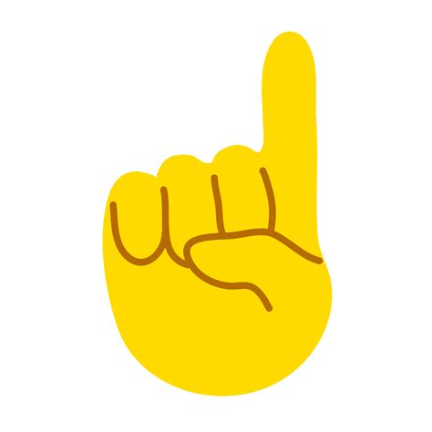 Yellow Hand Showing Symbol Png 11099629 Png