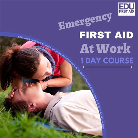 Emergency First Aid At Work Edu First Aid