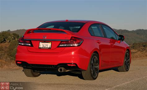 2015 Honda Civic Si Sedan Exterior 008 The Truth About Cars