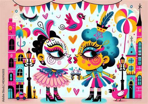 D A Del Orgullo Gay Gay Orgullo Flag Arcoiris Unicornio Llama Dibujos Animados