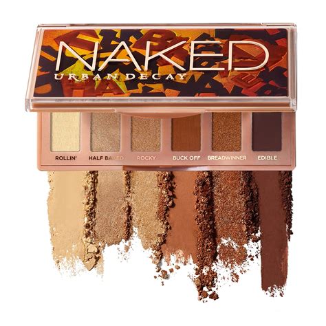 Urban Decay Naked Half Baked Mini Paleta De Sombras De Ojos Tonos