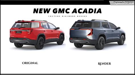 Imagined 2025 Gmc Acadia Adopts The Sierra Ev S Styling But Keeps Ice Credentials Autoevolution