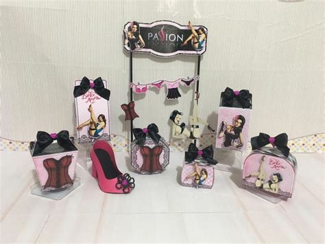 kit digital silhouette Chá de Lingerie 7 Elo7