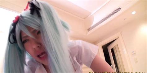 Japanese Cosplay Babe Riding Black Cock Tnaflix