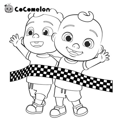 Cocomelon Coloring pages - 50 Coloring pages | WONDER DAY — Coloring ...