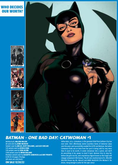 Batman One Bad Day Catwoman 1 Preview Tumbex