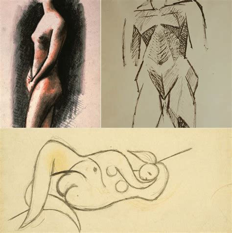 Nine Eight Pablo Picasso Three Ways To Draw A Nude