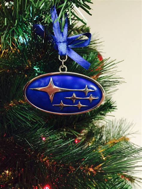 Merry Subaru Christmas Ornament Decoration