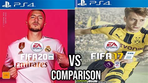 Fifa 20 Vs Fifa 17 Ps4 Youtube