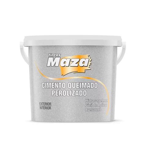 Efeito Cimento Queimado Perolizado Aveludado 1 2kg Maza Shopee Brasil