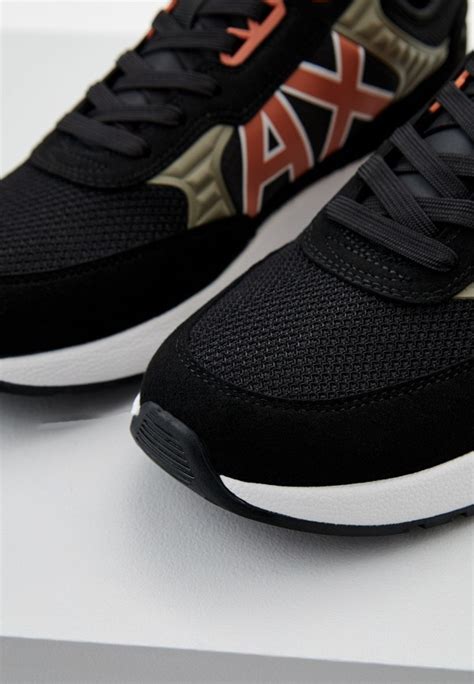 Кроссовки Armani Exchange, цвет: черный, RTLACU282401 — купить в ...