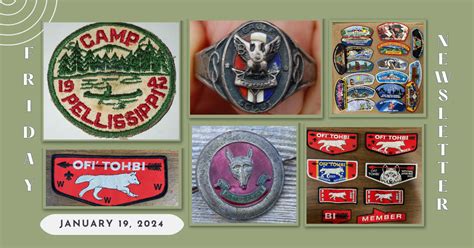 Scout Patch Collectors Friday Scouting Hot Finds Newsletter January