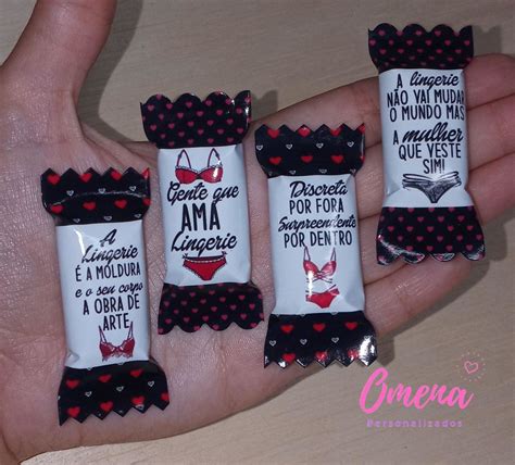 Balas Personalizadas Lingerie Elo Produtos Especiais