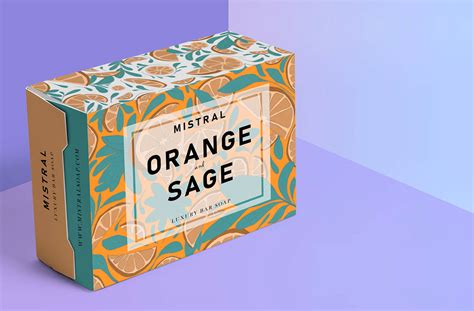 Citrus Soap Collection Packaging On Behance