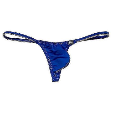 Mens Ice Silk Thong Mini Micro Bikini G String Swim Tanga Underpant Low Rise Male Sexy Beachwear
