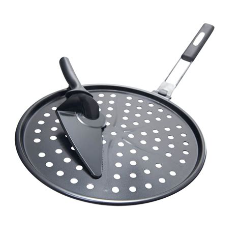 Противень для пиццы антипригарный с ножом Grill Pro, 30 см купить ...