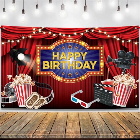 Buy Katchon Large Movie Night Banner 72x44 Inch Movie Birthday