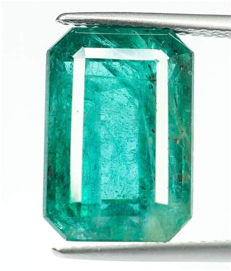 No Reserve Green Zambian Emerald Ct Catawiki