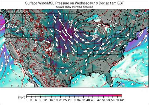 united states wind forecast