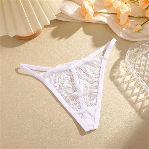 Lace Thong For Women T Back G String Seamless Panty Bikini Breathable Underwear S Xl Lingerie