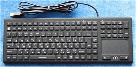 Промышленная клавиатура K-TEK-M369TP-KP-FN-DT-B-US/RU-USB от KEY TECHNOLOGY