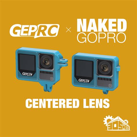 Geprc Naked Gopro Fpv Mount Centered Stl File For D Printingcults