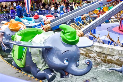 Dumbo The Flying Elephant At Disneyland Resort Attraction Insight