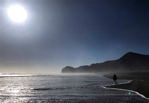 KSU Education Abroad - This photo is from #PihaBeach, a black iron