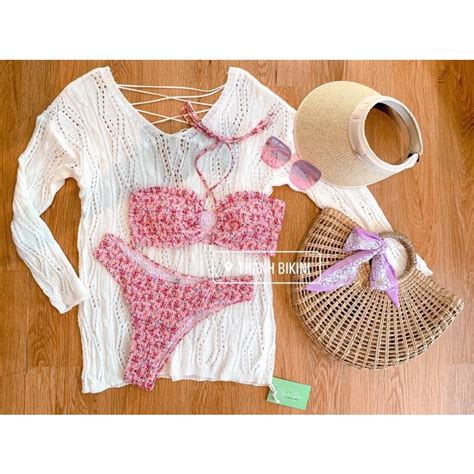 Mua Bikini hoa nhí chuẩn QCCC Hình thật hình khách shop giá rẻ