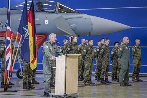 RAF assumes lead role from Germany in NATO's Combined Baltic Air Policing Mission | Royal Air Force