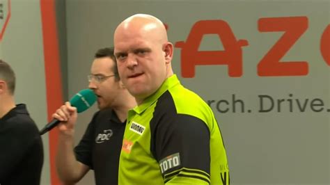 Pdc Darts On Twitter Van Gerwen In Command Two Legs In Just Darts