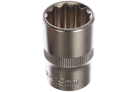 Головка торцевая 12 граней (19 мм; 38 мм; CrV; 1/2DR) KENDO 16772 ...